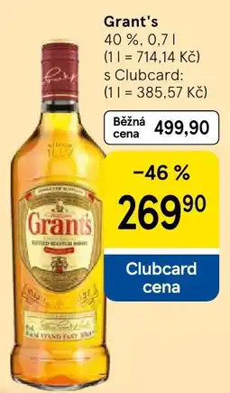 Tesco Grants nabídka