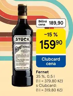 Tesco Fernet Stock nabídka