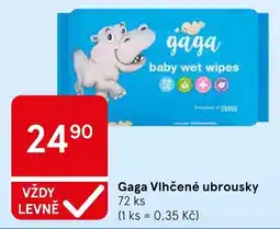 Tesco Gaga Vlhčené ubrousky nabídka