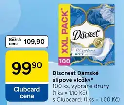 Tesco Discreet dámské slipové vložky nabídka