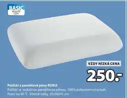 JYSK Polštář z paměťové pěny RISKA nabídka