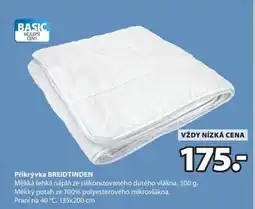 JYSK PŘIKRÝVKA BREIDTINDEN nabídka