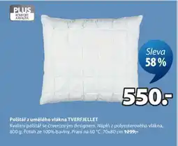 JYSK Polštář z umělého vlákna TVERFJELLET nabídka