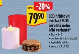Albert LED hřbitovní svíčka EMOS nabídka
