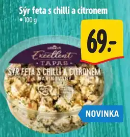 Albert Excellent sýr feta s chilli a citronem nabídka
