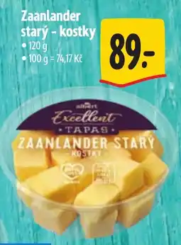 Albert Excellent Tapas Zaanlander Starý Kostky nabídka