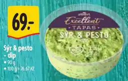 Albert albert excellent tapas sýr & pesto dip nabídka