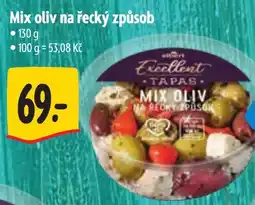 Albert altbert excellent tapas mix oliv na řecký způsob nabídka