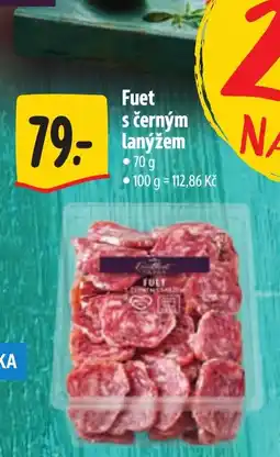 Albert Fuet s černým lanýžem nabídka