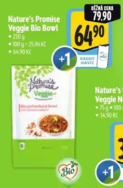 Albert Nature's Promise Veggie Bio Bowl nabídka