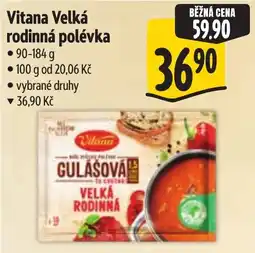 Albert Vitana gulašová velká rodinná nabídka