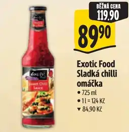Albert Exotic Food Sladká chilli omáčka nabídka