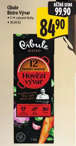 Albert Cibule Bistro Hovězí vývar nabídka