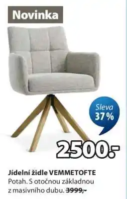 JYSK Jídelní židle VEMMETOFTE nabídka