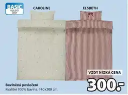 JYSK BAVLNĚNÁ POVLEČENÍ nabídka