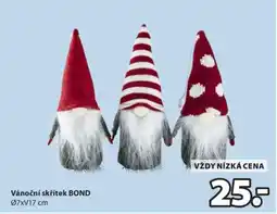 JYSK VÁNOČNÍ SKŘÍTEK BOND nabídka