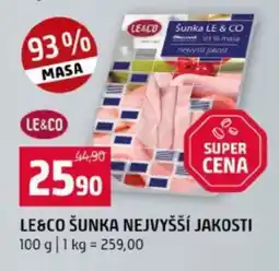 Terno LE & CO Šunka nejvyšší jakosti nabídka