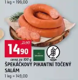 Terno Špekáčkový pikantní točený salám nabídka