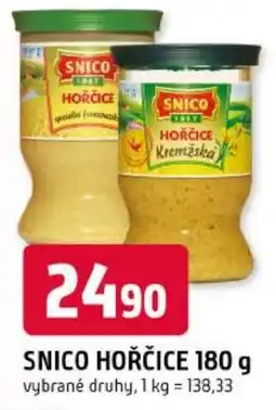 Trefa Snico hořčice nabídka