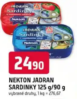 Trefa Nekton jadran sardinky nabídka