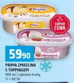 Terno Prima zmrzlina s toppingem nabídka
