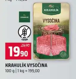 Terno Krahulík VYSOČINA nabídka