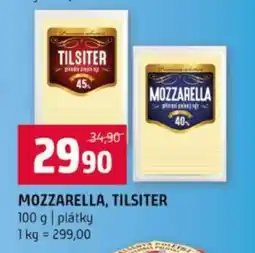 Terno MOZZARELLA, TILSITER nabídka
