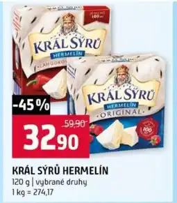 Terno Král Sýrů Hermelín nabídka
