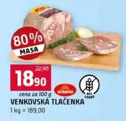 Terno Venkovská tlačenka nabídka
