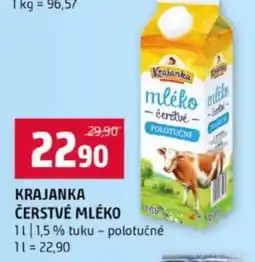 Terno KRAJANKA Čerstvé mléko nabídka