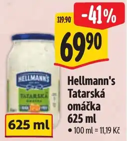 Albert Hellmann's Tatarská omáčka nabídka
