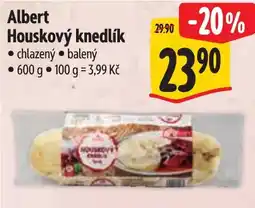 Albert Albert houskový knedlík nabídka