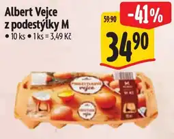 Albert Albert vejce z podestýlky M nabídka