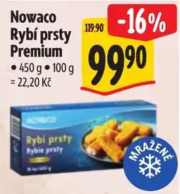 Albert Nowaco Rybí prsty Premium nabídka