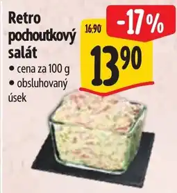 Albert Retro pochoutkový salát nabídka