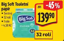 Albert Big Soft toaletní papír nabídka