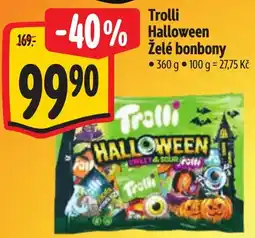 Albert Trolli Halloween Želé bonbony nabídka
