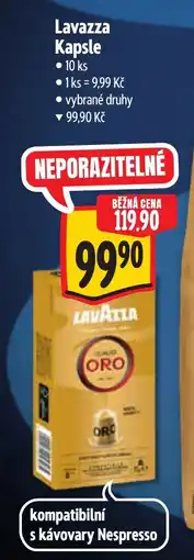 Albert Lavazza kapsle nabídka