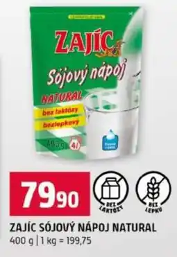 Terno ZAJÍC SÓJOVÝ NÁPOJ NATURAL nabídka