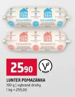 Terno Lunter pomazánka nabídka