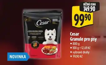 Albert Cesar Granule pro psy nabídka