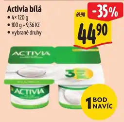 Albert Activia bílá nabídka