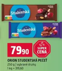 Terno Orion Studentská pečeť nabídka