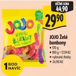 Albert Jojo želé bonbony nabídka