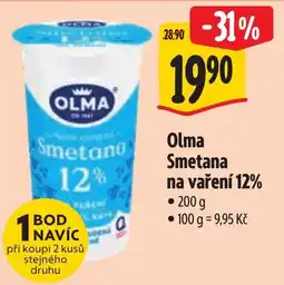Albert Olma Smetana na vaření 12% nabídka