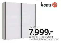 XXXLutz home24 3 skřín s posuvnými dveřmi nabídka