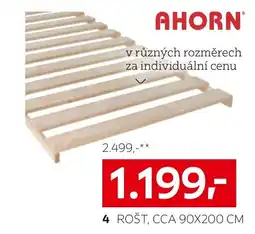 XXXLutz Ahorn rošt nabídka