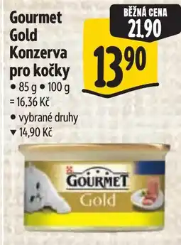Albert Gourmet Gold konzerva pro kočky nabídka