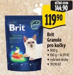 Albert Brit Granule pro kočky nabídka