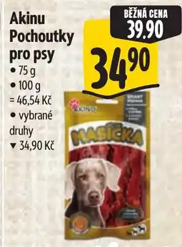Albert Akinu pochoutky pro psy nabídka